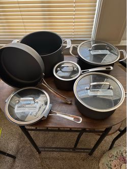 Cuisinart 10 piece Contour Anodized Cookware Set
