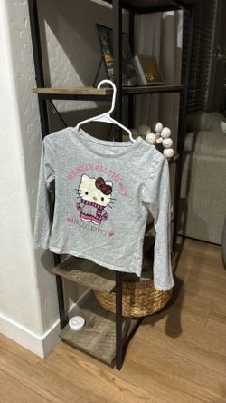 Hello Kitty Sparkle All the Way Long Sleeve Graphic Tee