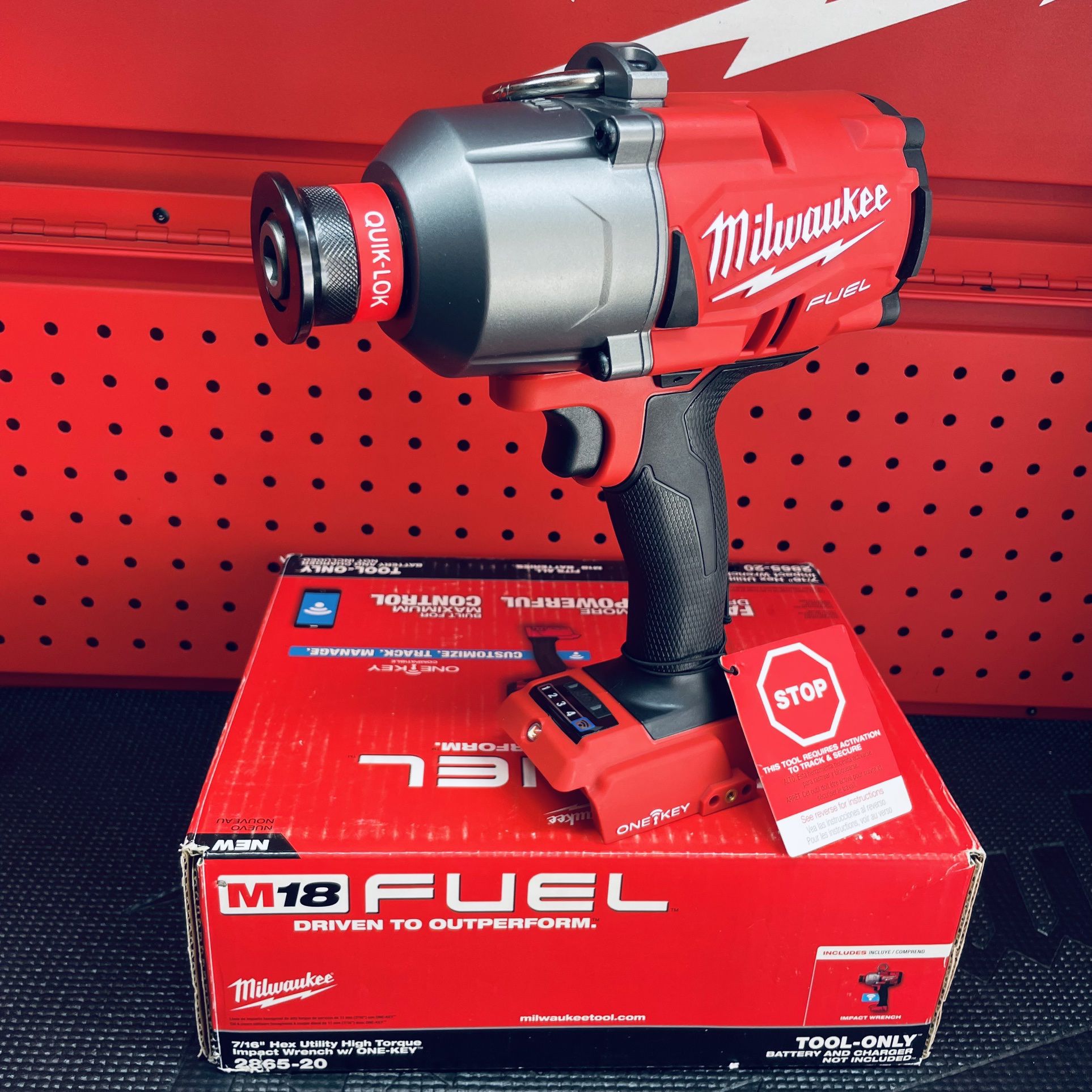 Milwaukee M18 Fuel ONE-KEY 18V Lithium-Ion Brushless Cordless 7/16 in. Hex  High Torque Impact Wrench (Tool-Only) for Sale in Lamont, CA OfferUp