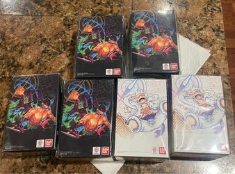 One piece card box packs bundle