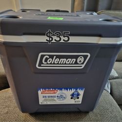 New Coleman Wheeled Cooler