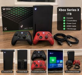 Xbox Series X 1TB + 2 Controllers
