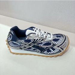 Blue bottega shoe