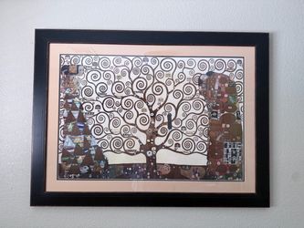 Klimt Tree of Life Framed Art Print