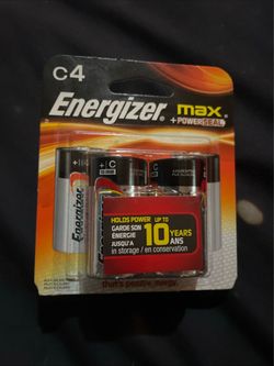 Energizer Max C4 + Powerseal