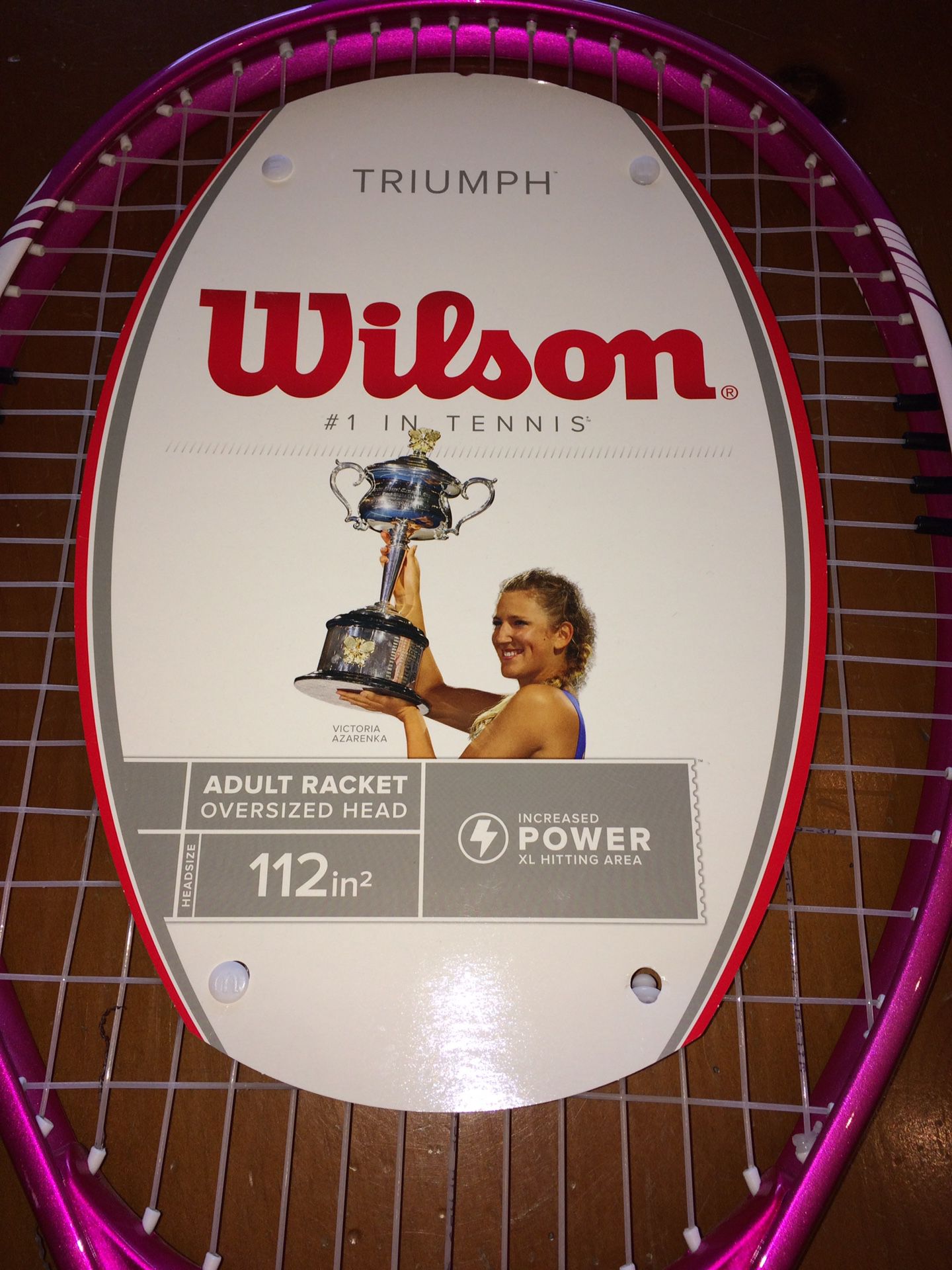 Wilson Triumph Adult Racket Tennis Oversized Head