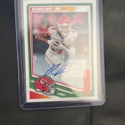 2025 Score Rashee Rice Auto