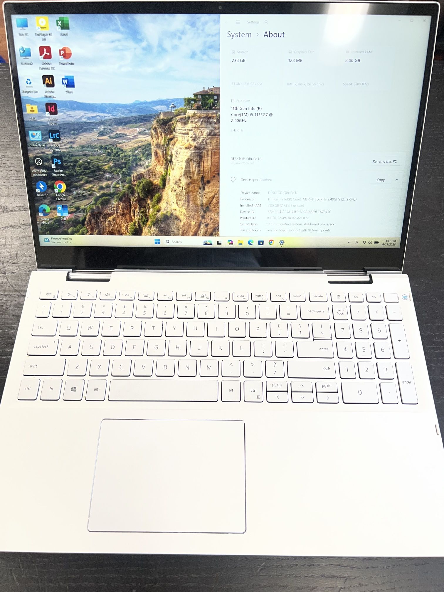 Used Dell Laptop 15.6inch