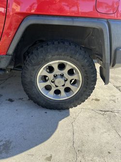 toyota fj rims and tires