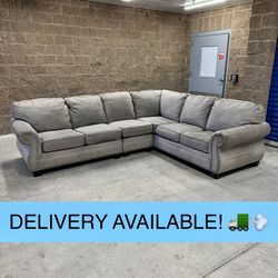 Gray L Sectional Couch Sofa from Ashley Furniture (DELIVERY AVAILABLE! 🚛💨)