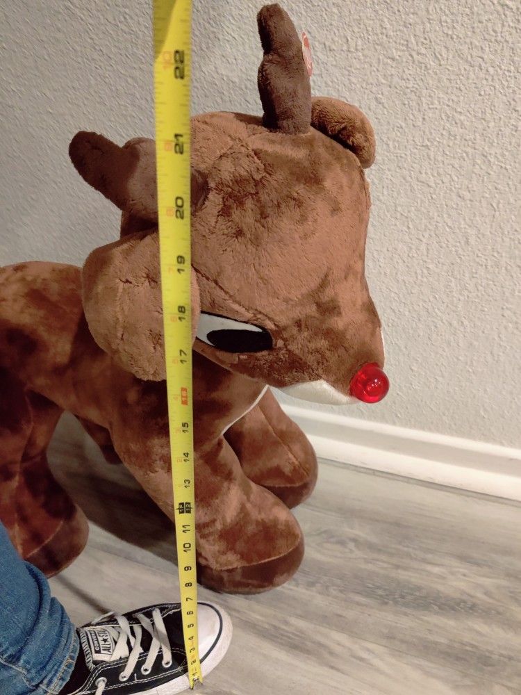 Rudolph With Blinking Nose