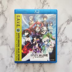 Date A Live Anime Blu-ray/DVD Combo Pack EXCELLENT CONDITION RARE WOULD TRADE