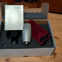 Shure KSM27 Cardioid Condenser Microphone & ProLine Mic Stand