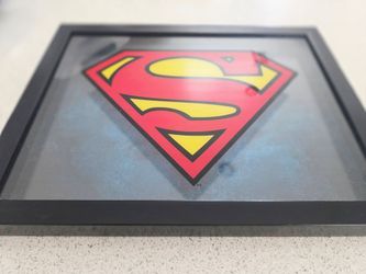 Superman Framed Sign