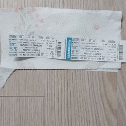 Two Bayou Classic Tickets