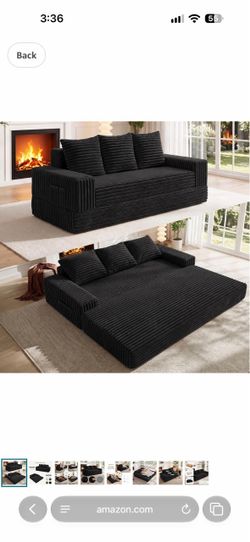 Convertible sofa bed