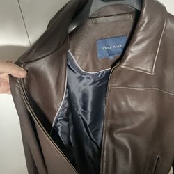 Cole Haan Men’s Leather Jacket
