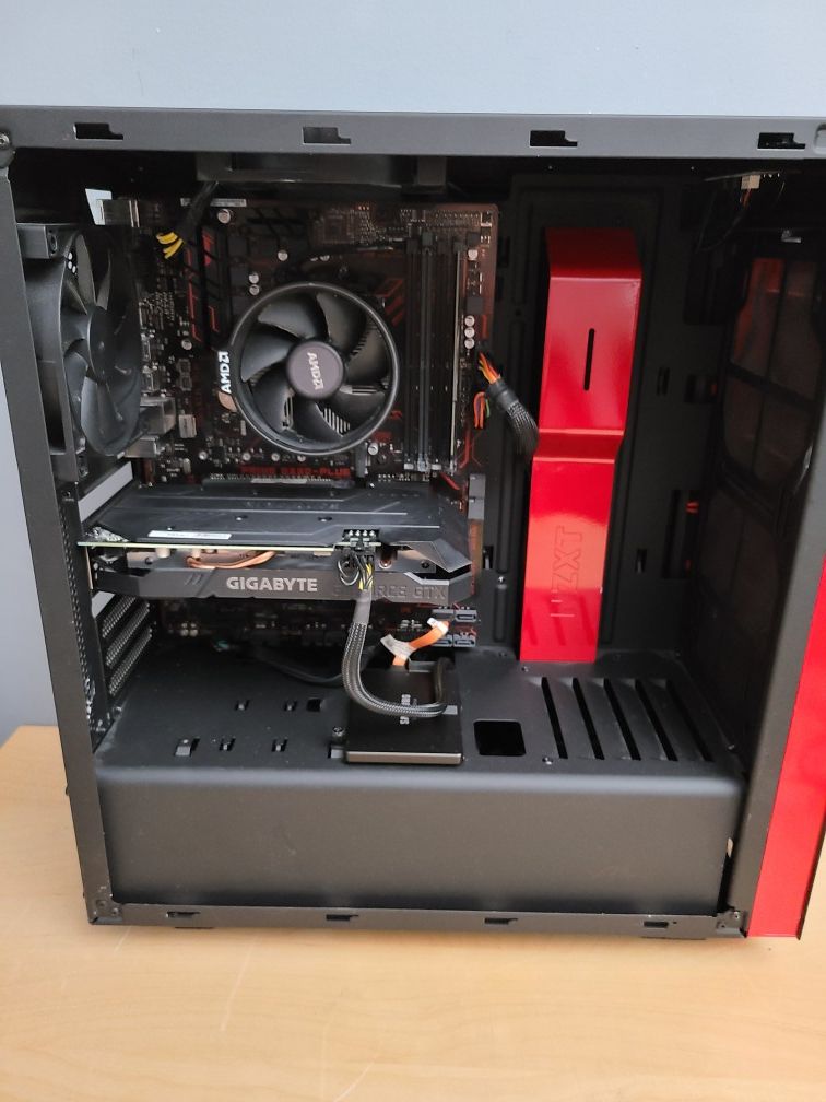 Gaming/Workstation Computer Ryzen 7 1700X GTX 1660 16GB DDR4 SSD