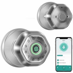 New Smart Fingerprint & Keypad Door Lock