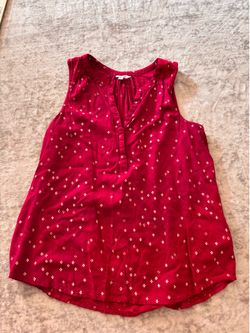 Sonoma Red Button Up