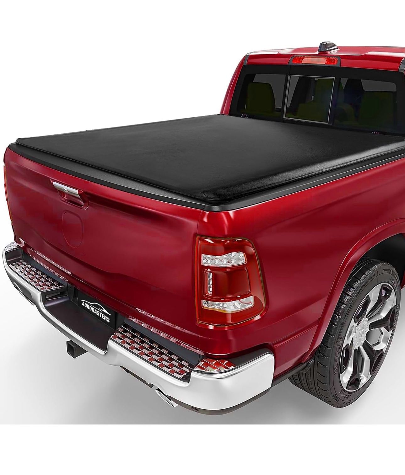 Soft Roll Up Truck Bed Tonneau Cover for 2015-2024 2025 Ford F150 5.5FT (67.1") Bed (Soft Roll Up, 5.5FT Bed)   LOT NUMBER 2519U