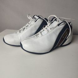 AND1 Vintage Basketball Shoes White Low Top Men's US 13 Kevin Garnett signed shoes