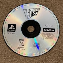 Vigilante 8 (Sony PlayStation 1, 1998) PS1 Greatest Hits GH Disc Only Tested