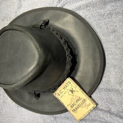 BC Leather Fedora From Australia 🇦🇺  Brown & Black Brand New