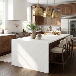 Calacatte River Quartz Countertops in Various Sizes