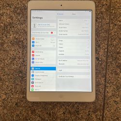 iPad Mini 2 Factory Unlock 