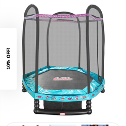 BRAND NEW trampoline SEMI INSTALLED