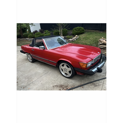 87 Mercedes 560SL