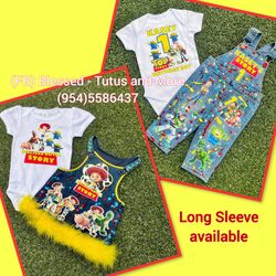 Toy Story Denim Set - Toy Story Jeans - Toy Story Outfit READ DETAILS (LEER DETALLES)