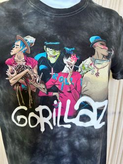 Hot Topic Gorillaz Tie-Dye Fan Merch