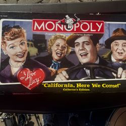 Monopoly – “I Love Lucy: California, Here We Come!” Collector’s Edition