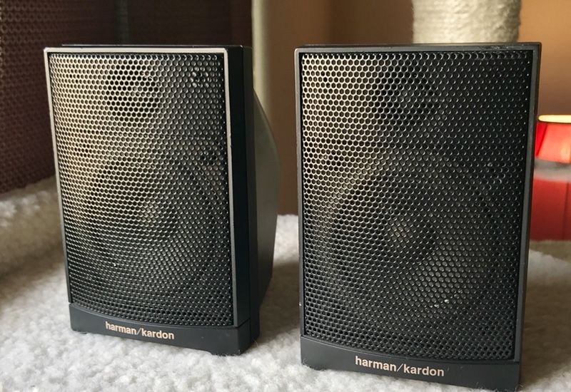 Pair of Harman Kardon HK SAT-TS1 Satellite Surround Speakers