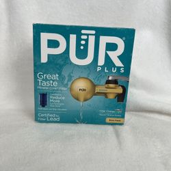 PUR Water Filter Brass Finish