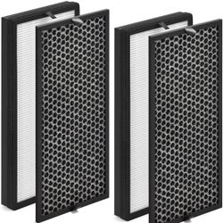 PU4020 replacement filters Compatible with Rowenta Intense Pu-re Air PU4020 Air Puri-fier Model PU4020F1 PU4010 PU4015 PU4025, 2x XD6074 H13 HEPA and 