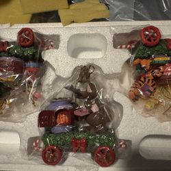 Poohs Honeypot Express Ornament Collection 