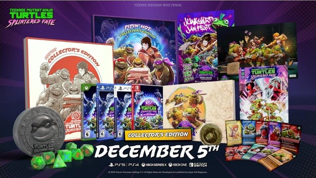 Teenage Mutant Ninja Turtles: Splintered Fate Pipin’ Hot Collector’s Edition - PlayStation 5
