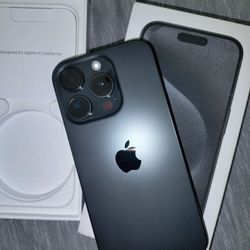 Apple IPhone 15 Pro 128gb  Unlocked, FREE Smartwach/ Headphones. Pay $1 Today Rest in payments. NO CREDIT NEEDED FINANCING