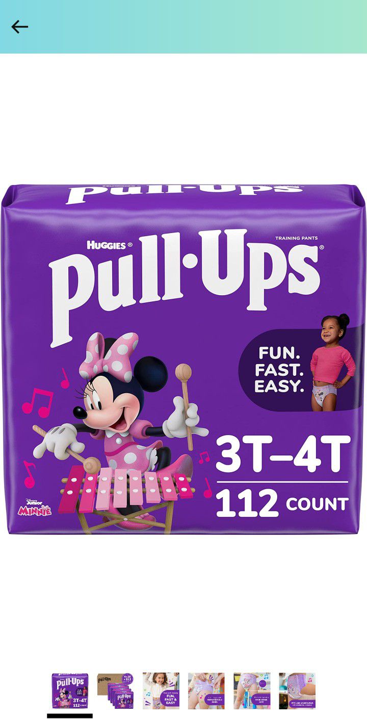 Huggies Pull Ups 3t - 4t 112ct