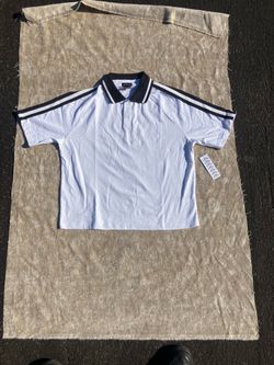 Standard Cloth Striped Polo Shirt Urban Outfitters