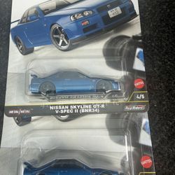 Hot Wheels Nissan Skyline 2 Cars 
