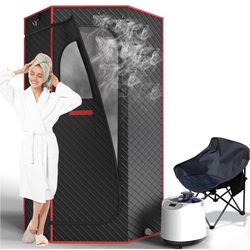 Portable Sauna for Home with Steamer, (listing updated 04/28/26)