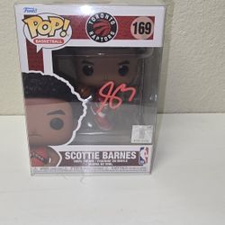 Scottie Barnes Signed Funko Pop