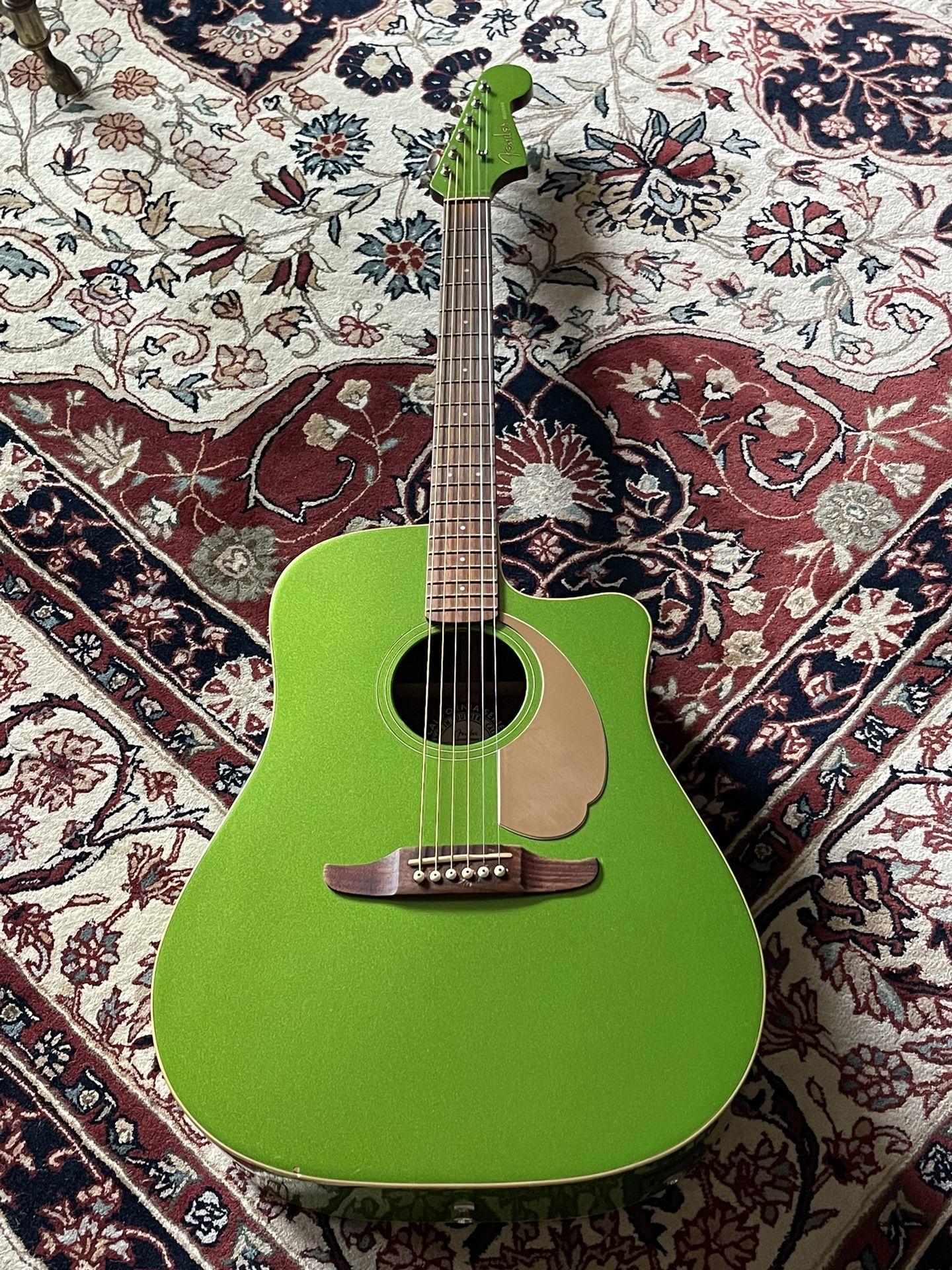 Fender Redondo Jade Green Acoustic Electric Guitar