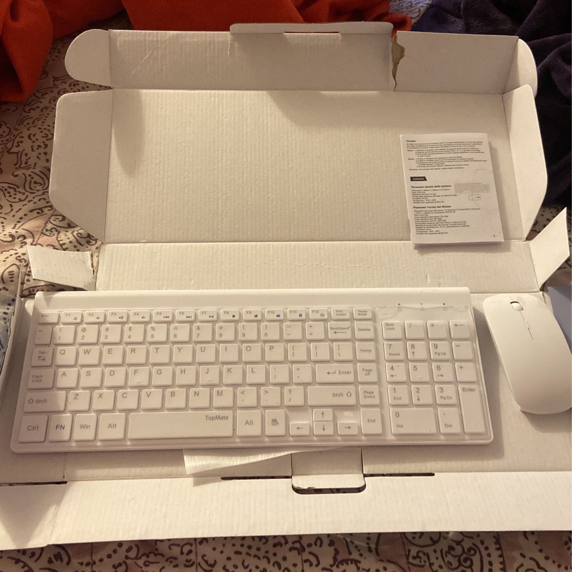 Topmate Wireless Keyboard and mouse