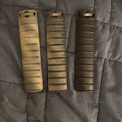 3x Knight’s Armament Picatinny RAS Rail covers + Assorted RAS covers