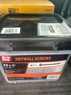 2 inches drywall screws brand new